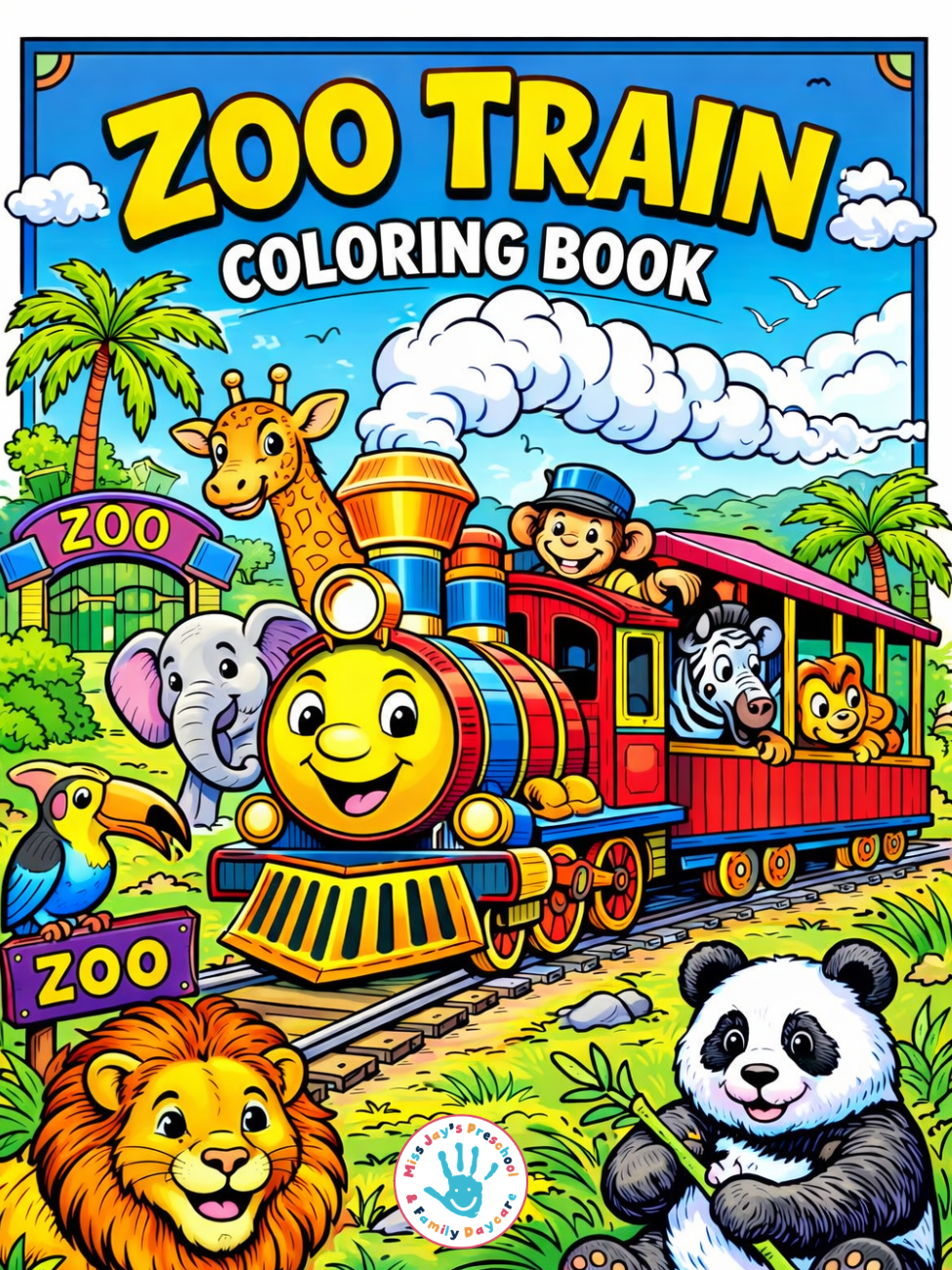 Zoo Train (Miss Jay's Preschool Color & Learn)