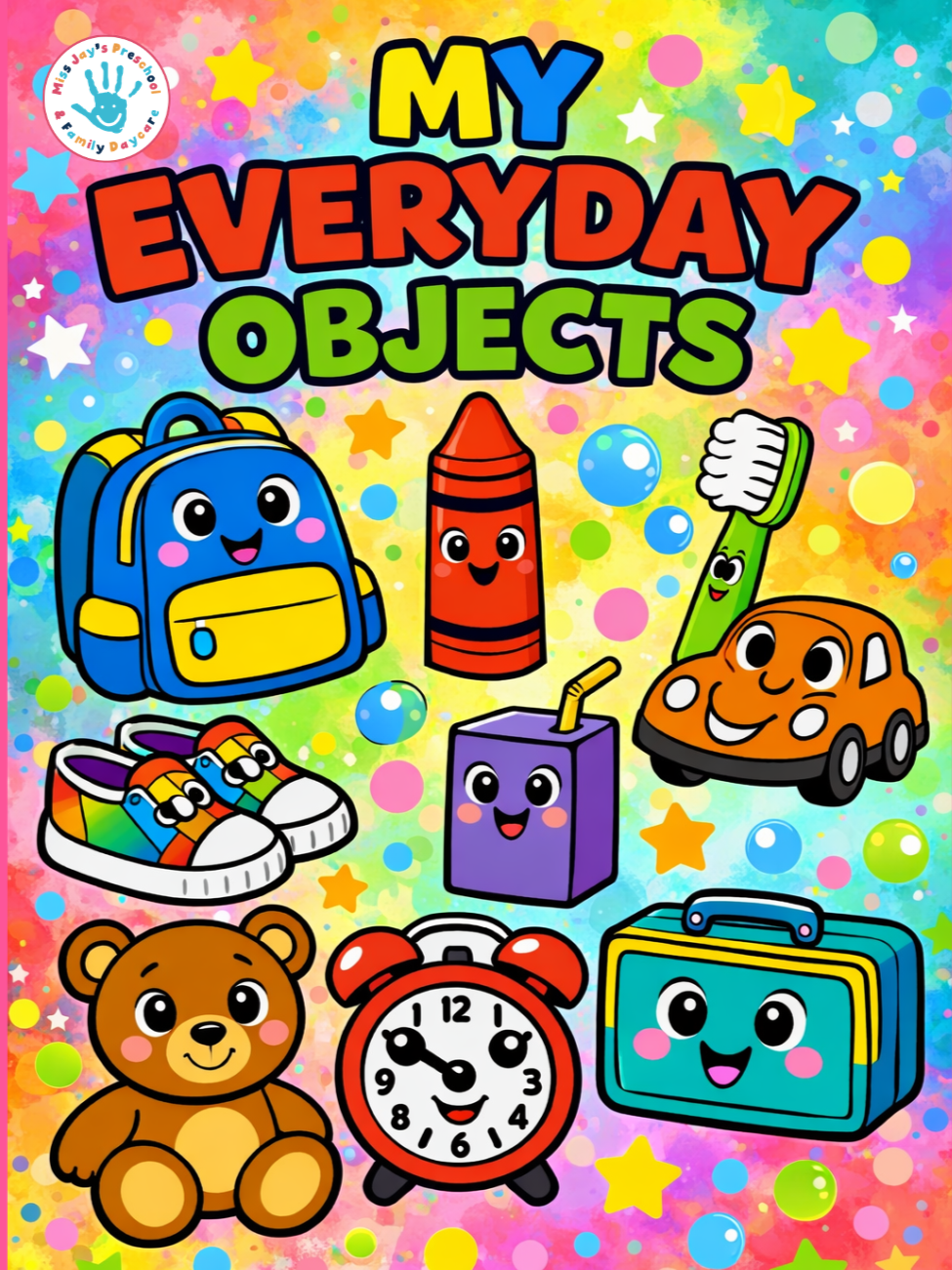 My Everyday Objects (Miss Jay's Preschool Color & Learn)